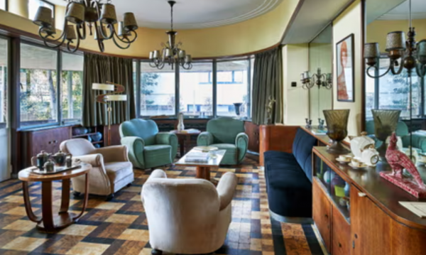 Villa dengan dekorasi klasik dan sentuhan mewah dari Belgia